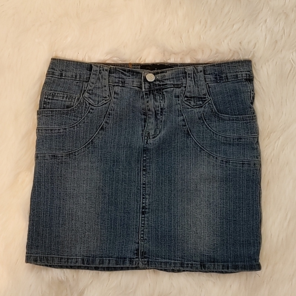 Denim skirt